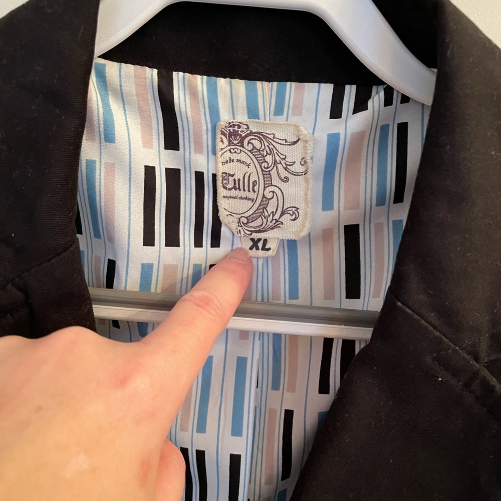 🌿Tulle Cotton Blazer/Jacket🌿 - Picture 4 of 12